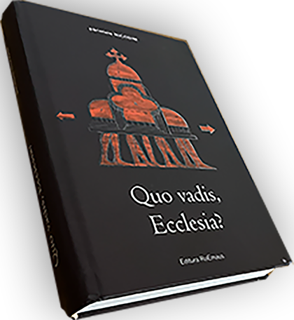 Carte-Quo-vadis.webp Coperta cărții „Quo vadis, Ecclesia?”